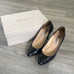 Jimmy Choo Black Classic Heels, Size 8